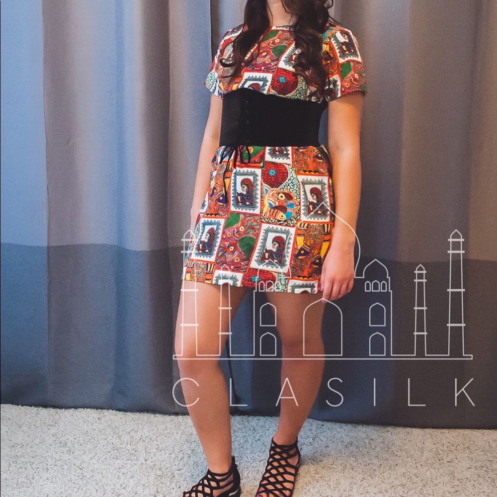 Hand Crafted Tribal Pattern Dress